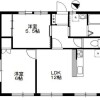 2LDK 아파트 to Rent in Setagaya-ku Floorplan