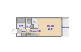 1R Apartment in Komaba - Meguro-ku