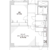 1LDK Apartment to Buy in Kyoto-shi Kamigyo-ku Floorplan