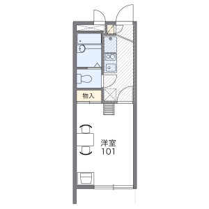 1K Apartment in Minamikase - Kawasaki-shi Saiwai-ku Floorplan