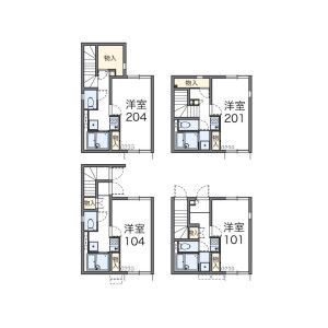 1K Apartment in Nerima - Nerima-ku Floorplan