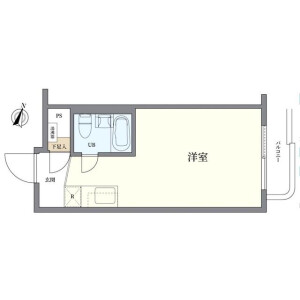 1R {building type} in Hatagaya - Shibuya-ku Floorplan