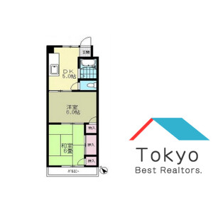 2K Mansion in Kichijoji minamicho - Musashino-shi Floorplan
