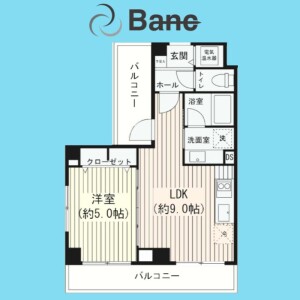 1LDK Mansion in Kamiyamacho - Shibuya-ku Floorplan
