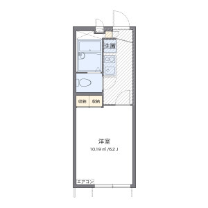 1K Apartment in Hongocho - Saitama-shi Kita-ku Floorplan