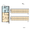 1K Apartment to Rent in Okinawa-shi Layout Drawing
