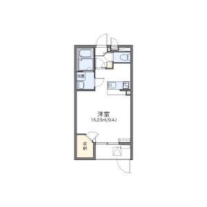 1K Mansion in Saito - Fukuoka-shi Nishi-ku Floorplan