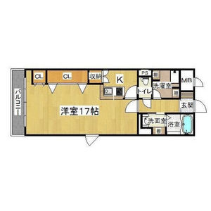 1K Mansion in Niitaka - Osaka-shi Yodogawa-ku Floorplan