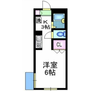 1K Mansion in Honkomagome - Bunkyo-ku Floorplan