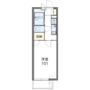 1K Mansion in Higashiasakawamachi - Hachioji-shi Floorplan