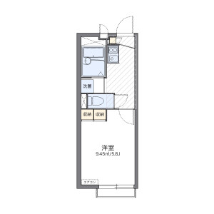 1K Apartment in Nishimachi - Kokubunji-shi Floorplan