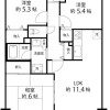 3LDK Apartment to Rent in Nerima-ku Floorplan