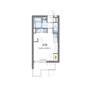 1K Apartment in Fujizuka - Yokohama-shi Kohoku-ku Floorplan