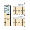 1K Apartment to Rent in Suginami-ku Layout Drawing