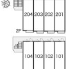 1K Apartment to Rent in Nerima-ku Layout Drawing