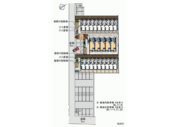 1R Apartment to Rent in Chiba-shi Wakaba-ku Floorplan