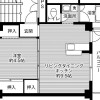 1LDK Apartment to Rent in Komatsushima-shi Floorplan