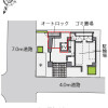1R Apartment to Rent in Minato-ku Access Map
