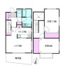 2LDK Terrace house to Rent in Setagaya-ku Floorplan