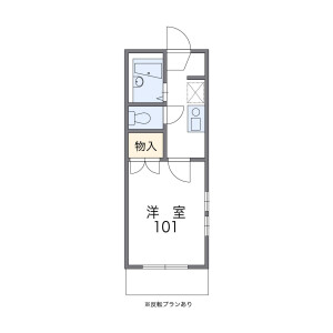 1K Apartment in Miyukicho - Tokorozawa-shi Floorplan
