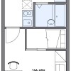 1K Apartment to Rent in Ishikari-shi Floorplan