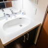 1LDK Apartment to Rent in Osaka-shi Chuo-ku Washroom