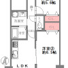 2LDK Apartment to Buy in Osaka-shi Higashisumiyoshi-ku Floorplan