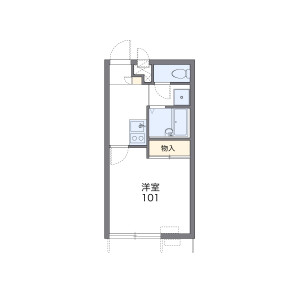 1K Apartment in Nakayasuicho - Sakai-shi Sakai-ku Floorplan