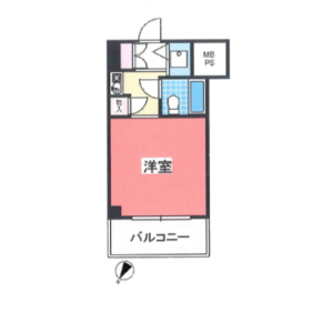 1R {building type} in Nishikawaguchi - Kawaguchi-shi Floorplan