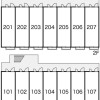 1K Apartment to Rent in Katano-shi Layout Drawing