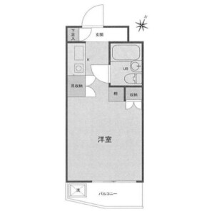 1R {building type} in Kitakarasuyama - Setagaya-ku Floorplan
