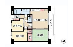 3LDK Mansion in Umegaoka - Nagoya-shi Tempaku-ku