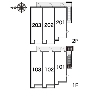 1K Apartment in Kohoku - Adachi-ku Floorplan