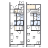 1K Apartment to Rent in Fukuoka-shi Higashi-ku Floorplan