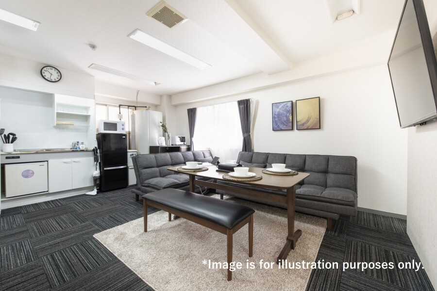 1DK Apartment to Rent in Suginami-ku Living Room