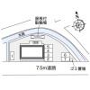 1K Apartment to Rent in Kasukabe-shi Layout Drawing