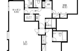 3LDK Mansion in Mita - Meguro-ku
