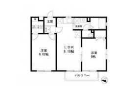 2LDK Apartment in Okagami - Kawasaki-shi Asao-ku