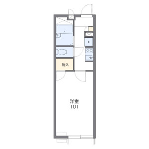 1K Apartment in Soya - Ichikawa-shi Floorplan