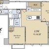 在品川區購買2LDK 公寓大廈的房產 房間格局