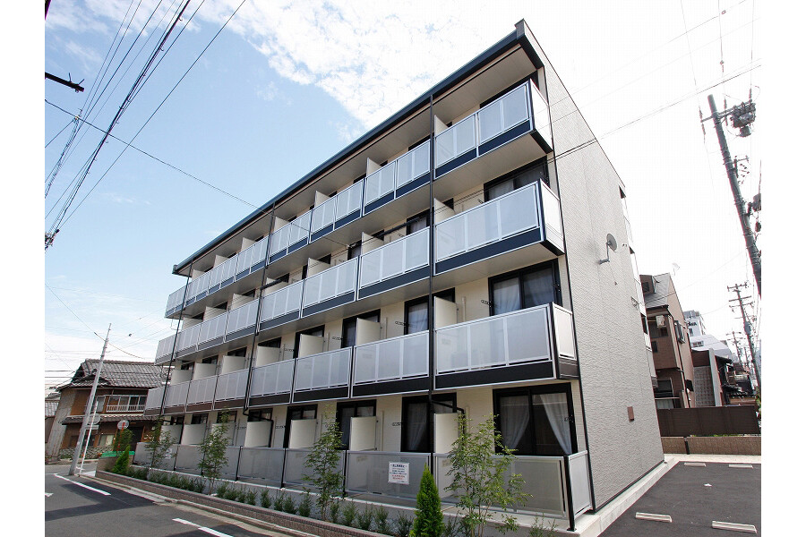 名古屋市中村区出租中的1K公寓大厦 户外