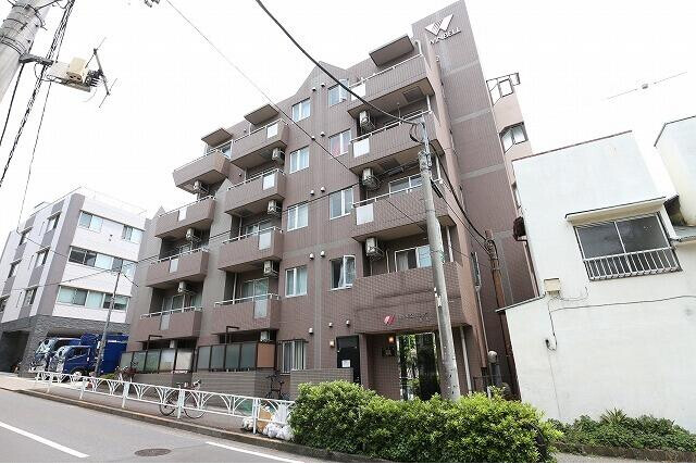 澀谷區出租中的2K公寓大廈 戶外