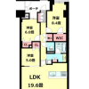 3LDK Apartment to Buy in Kobe-shi Chuo-ku Floorplan