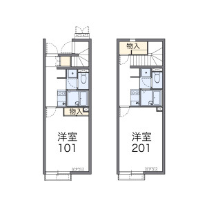 1K Apartment in Kamimuracho - Nagoya-shi Showa-ku Floorplan