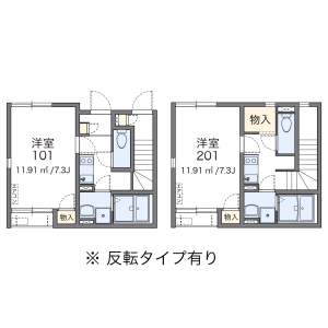1K Apartment in Yaguchi - Misato-shi Floorplan