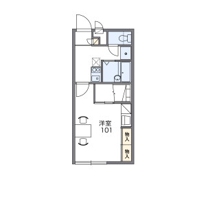 1K Apartment in Omura - Matsumoto-shi Floorplan
