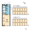 1K Apartment to Rent in Edogawa-ku Floorplan
