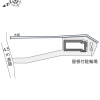 横须贺市出租中的1K公寓 布局图