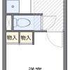 鎌倉市出租中的1K公寓 房間格局