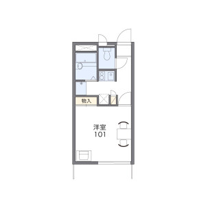 1K Apartment in Sayamadai - Iruma-shi Floorplan